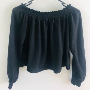 off the shoulder blouse